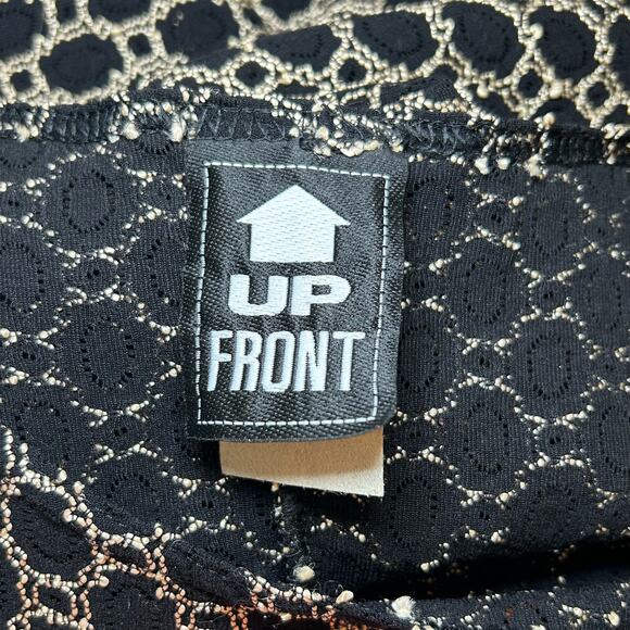 Vintage Maxi Dress Black Beaded Embroidered Sleeveless Slit 80s 90s Gothic - Picture 8 of 12